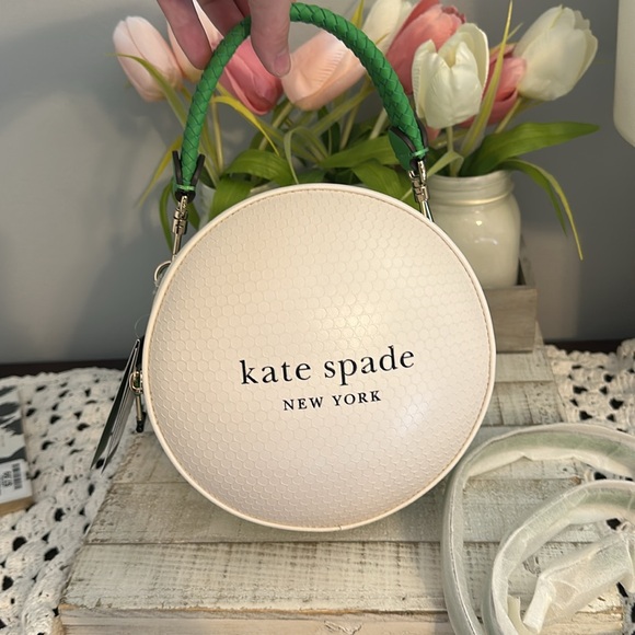 Nwt Kate spade tee time golf ball crossbody bag - Picture 2 of 16